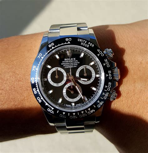 rolex daytona on the wrist|daytona rolex watch models.